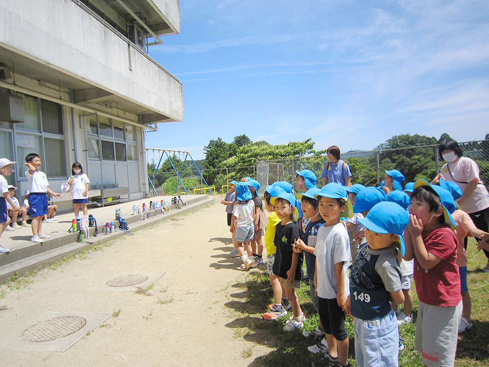 保育園から小学校へ