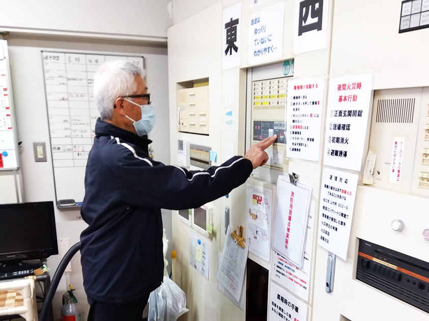 消防避難訓練