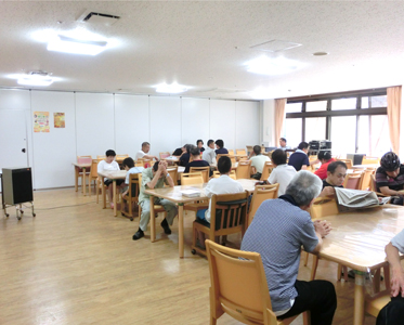 生活介護_レコード鑑賞会